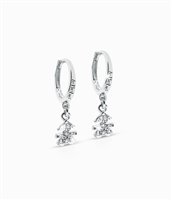 Orecchini Le Bebé Donna Le Briciole in Oro bianco Diamante LBB314 - LBB314